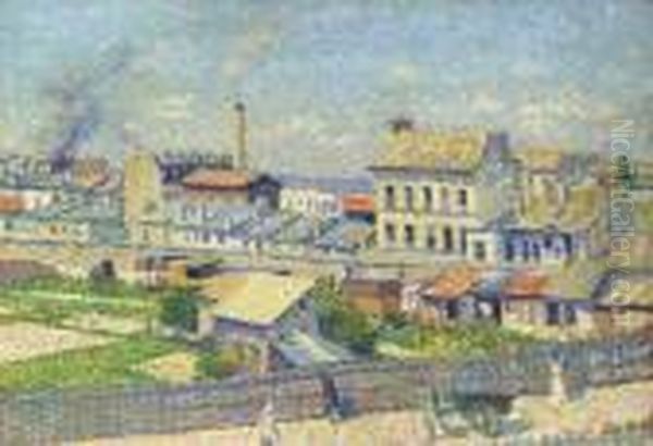 Montmartre, La Rue Damremont - view 1