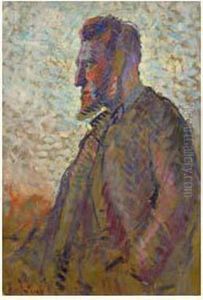 Portrait Presume De Felix Feneon by Maximilien Luce