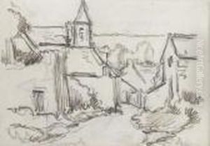 Village Scene by Maximilien Luce