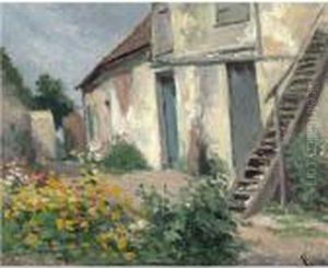 Rolleboise, La Maison De L'artiste by Maximilien Luce