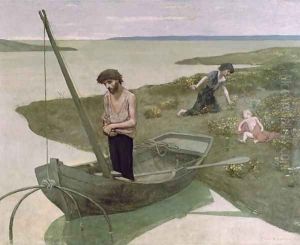 The Poor Fisherman, 1881 by Pierre-Cecile Puvis De Chavannes