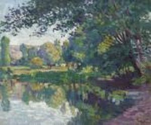 Le Saule Au Bord De La Cure
