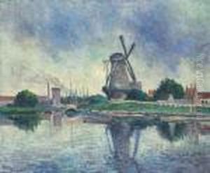 Moulin En Hollande by Maximilien Luce