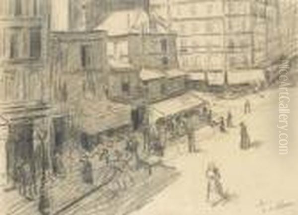 La Rue Des Abbesses - view 1