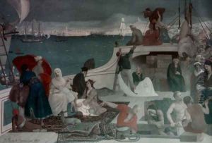 Marseille, eastern gate by Pierre-Cecile Puvis De Chavannes