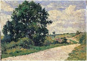 Environ D'arcyt, Le Chemin by Maximilien Luce
