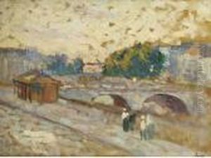 Les Quais De La Seine by Maximilien Luce