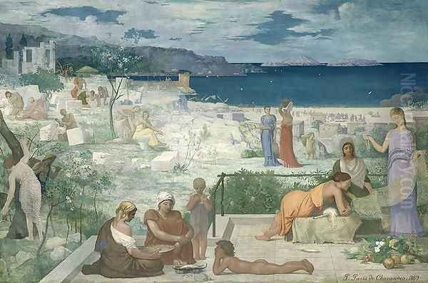 The Greek Colony, Marseille, 1869 - view 1
