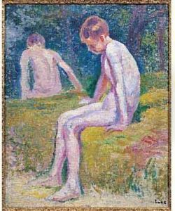 Baigneurs by Maximilien Luce
