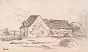 Grande Ferme Dans La Plaine
