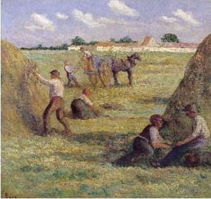 La Fenaison by Maximilien Luce