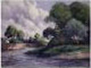 Paysage Pres De Nantes by Maximilien Luce