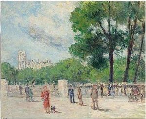 Quai Conti by Maximilien Luce