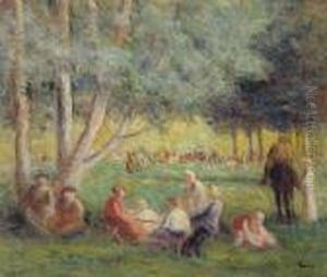 Le Pique-nique by Maximilien Luce