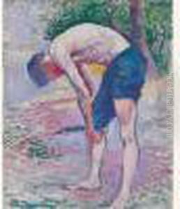 Le Baigneur by Maximilien Luce