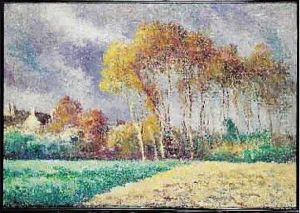 Paysage D'automne by Maximilien Luce