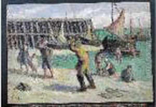 Debarquement Du Poisson, Treport - view 1