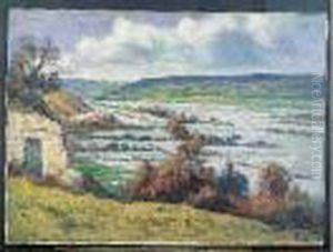 La Crue A Mericourt by Maximilien Luce