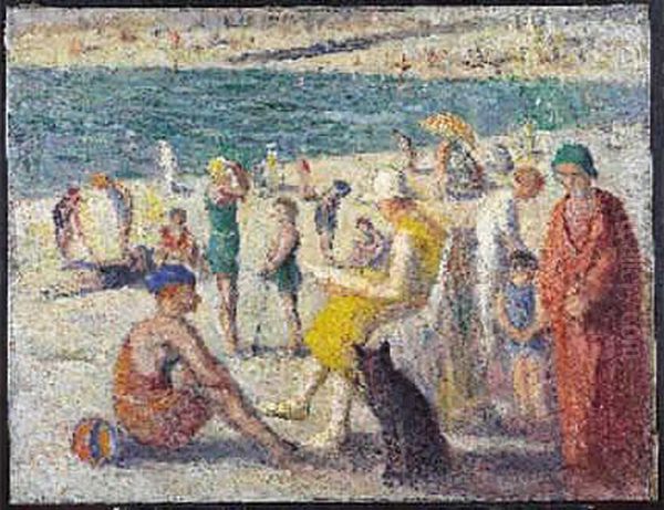 Personnages Sur La Plage - view 1
