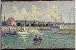 Honfleur, Entree Du Port by Maximilien Luce
