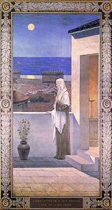 Santa Genoveffa by Pierre-Cecile Puvis De Chavannes