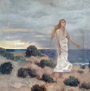 Woman by the Sea, 1887