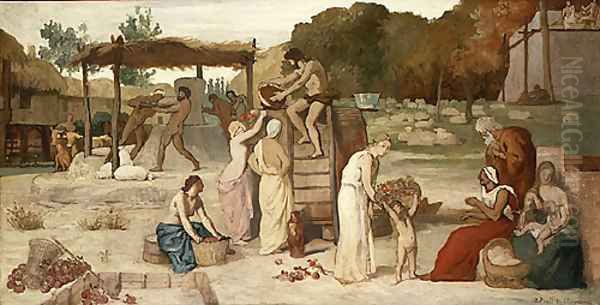 Cider study before 1865 - view 1