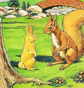 Little Red Squirrel 15 by Harry M. Pettit