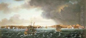 A View of Valetta, Malta by Alberto Pulicino