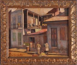 Hester Street by George Luks