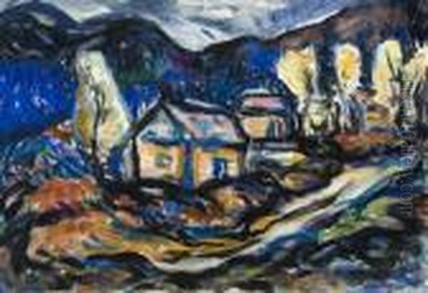 Evening Light, Berkshires - view 1