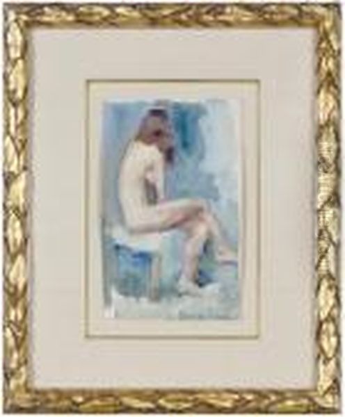 Seated Nude; And A Companion Seated Nude - view 1