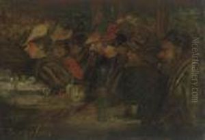 At The Cafe by George Luks