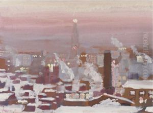 View From The Studio by George Luks