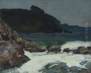 The Ledge, Cape Elizabeth, Maine by George Luks
