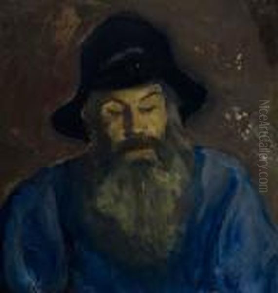 Bearded Man In A Cap - view 1