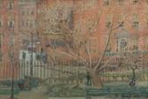 Gramercy Park by George Luks