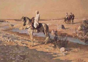 At Rest in the Desert by Armand Point