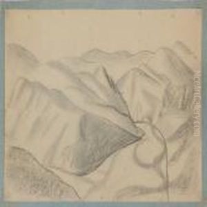 Three Landscape Compositions by Vilhelm Lundstrom