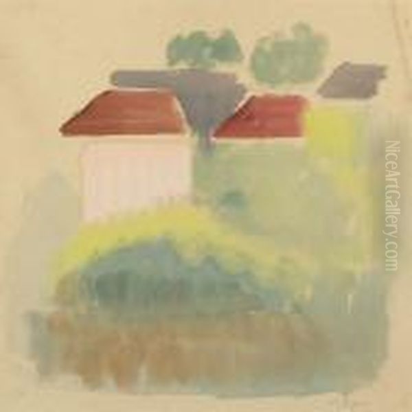Landscape With Houses - view 1