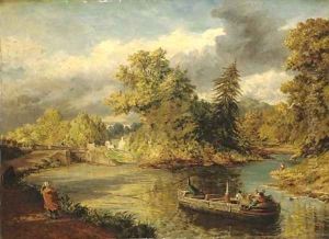 The Anglers Haunt, on the Brent by William Parrott