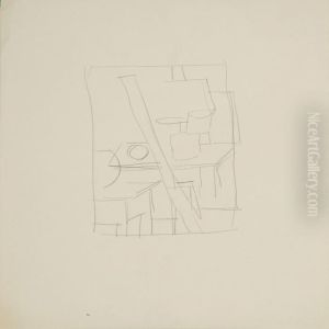Sketch Book With Two Studies And Two Still Lives