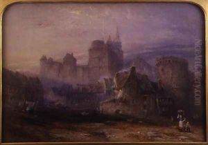 The Chateau de la Tremoille, Vitre by John Skinner Prout