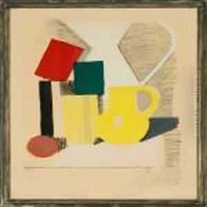 Still Life With Jugand Cups by Vilhelm Lundstrom