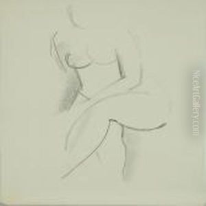 Sitting Model by Vilhelm Lundstrom