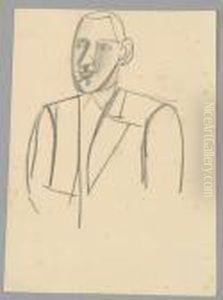 Two Selfportraits by Vilhelm Lundstrom