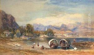 Lago Maggiore, Italy by John Skinner Prout