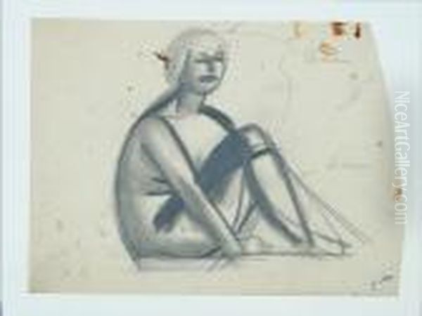 Seated Model - view 1
