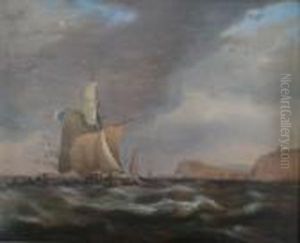 Shipping Off The French Coast by Thomas Luny