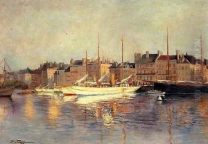 St. Tropez by Edmond Marie Petitjean